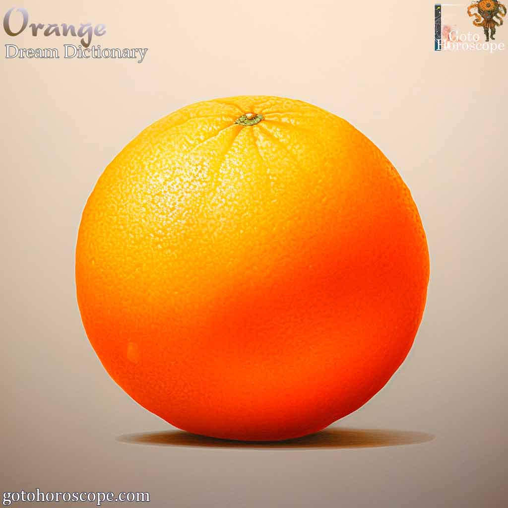 Dream meaning Orange