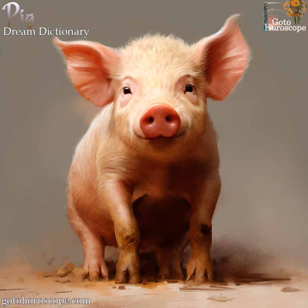 Dream meaning Pig