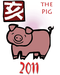 Eastern 2011 horoscope pig