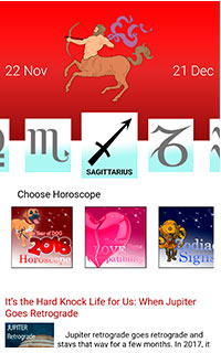 Horoscope APP for Mobile