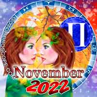 November 2022 Gemini Monthly Horoscope
