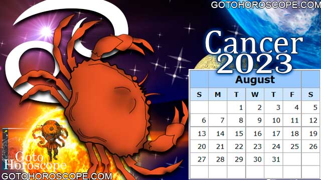 August 2023 Cancer Monthly Horoscope