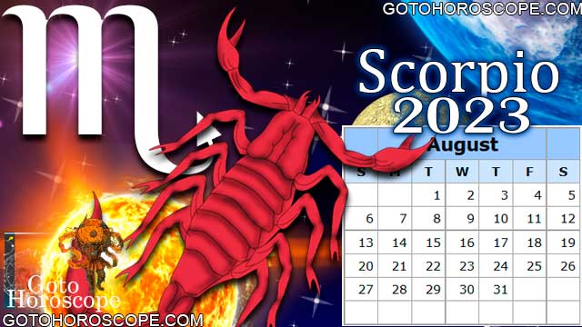 August 2023 Scorpio Monthly Horoscope