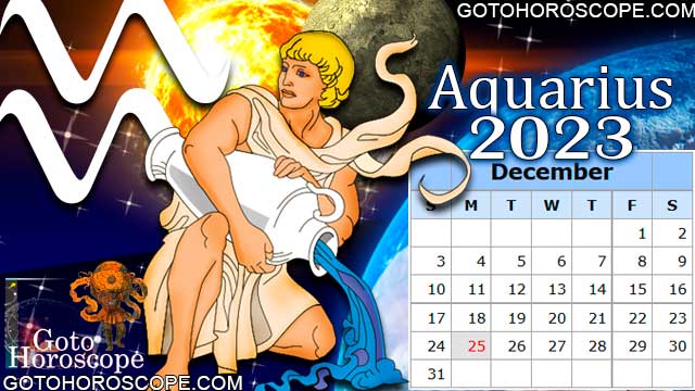 December 2023 Aquarius Monthly Horoscope