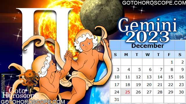 December 2023 Gemini Monthly Horoscope