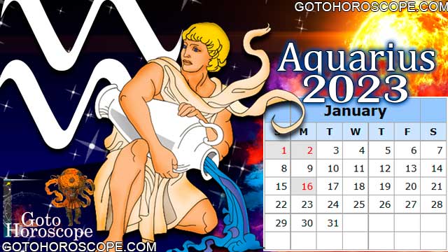 January 2023 Aquarius Monthly Horoscope