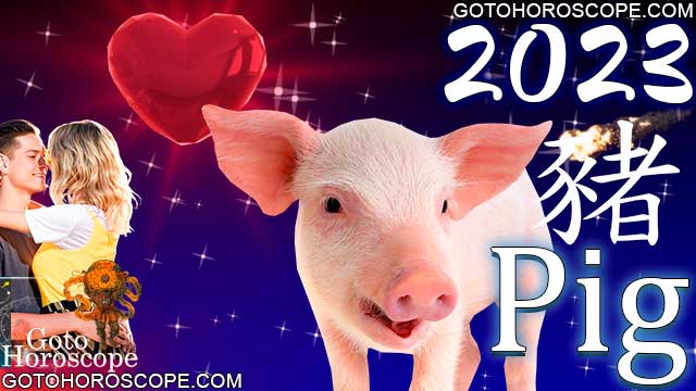 Pig Horoscope 2023 for Love Sphere