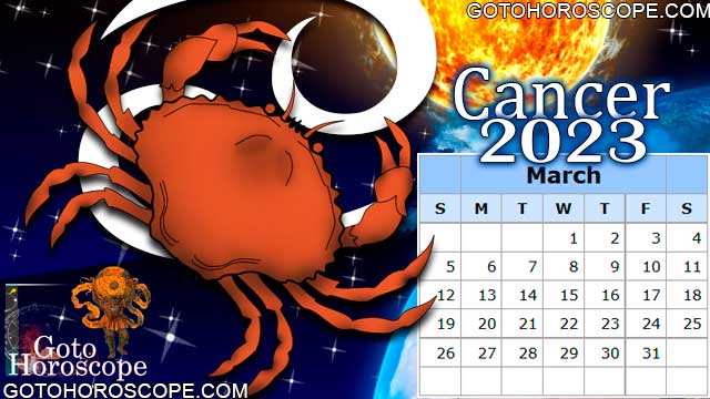 March 2023 Cancer Monthly Horoscope