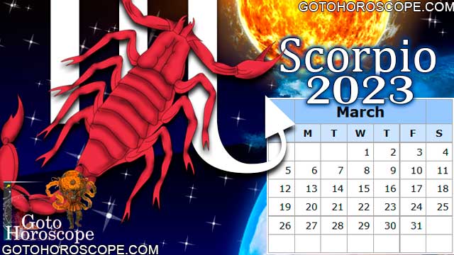 March 2023 Scorpio Monthly Horoscope