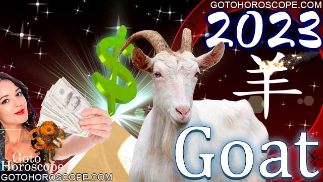 Goat Horoscope 2023 for Money Sphere