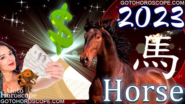 Horse Horoscope 2023 for Money Sphere
