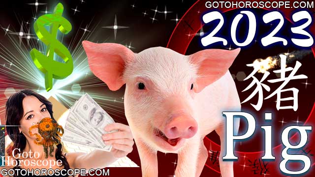 Pig Horoscope 2023 for Money Sphere