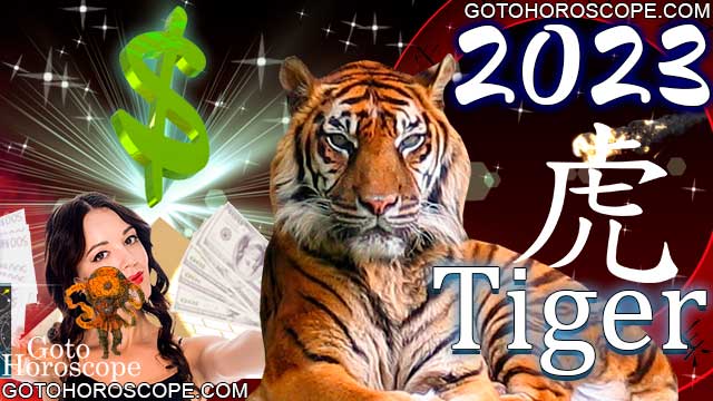 Tiger Horoscope 2023 for Money Sphere