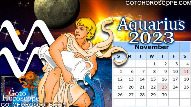 November 2023 Aquarius Monthly Horoscope