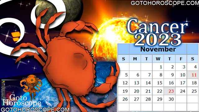 November 2023 Cancer Monthly Horoscope