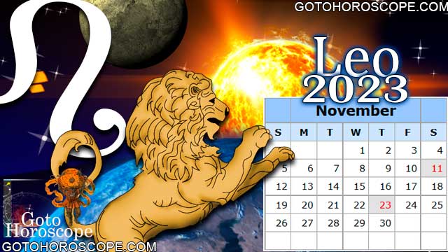 November 2023 Leo Monthly Horoscope