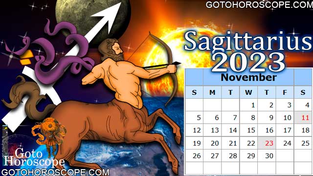 November 2023 Sagittarius Monthly Horoscope