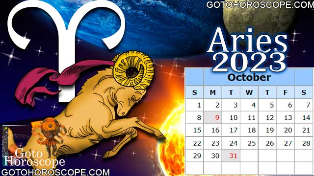 October 2023 Aries Monthly Horoscope