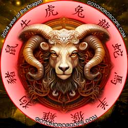 Goat Chinese New Year Horoscope 2024