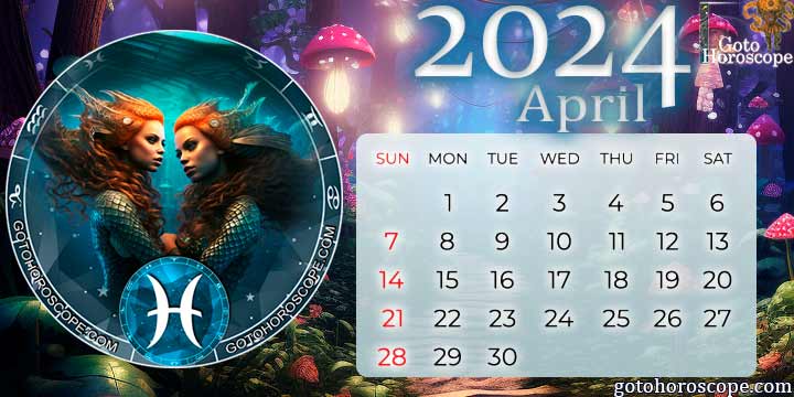April 2024 Pisces Monthly Horoscope