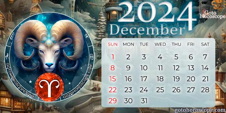 December 2024 Aries Monthly Horoscope