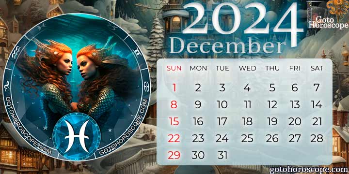 December 2024 Pisces Monthly Horoscope