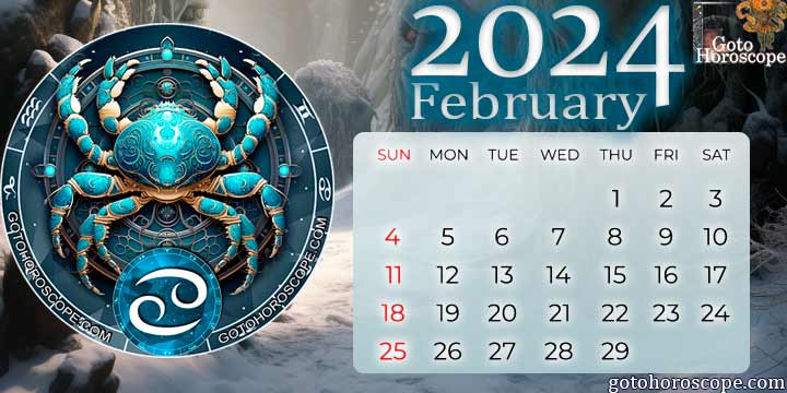 February 2024 Cancer Monthly Horoscope