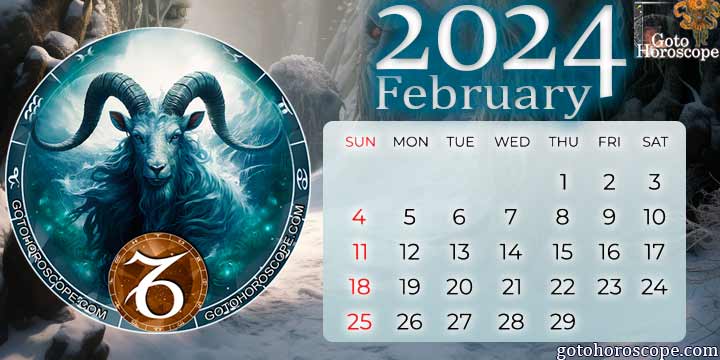 February 2024 Capricorn Monthly Horoscope