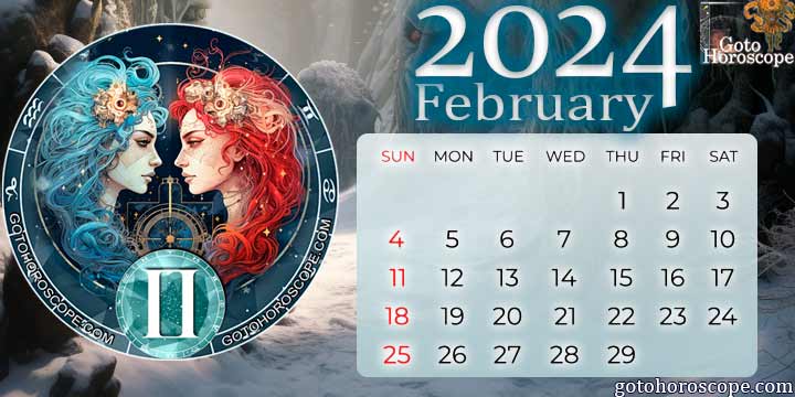 February 2024 Gemini Monthly Horoscope