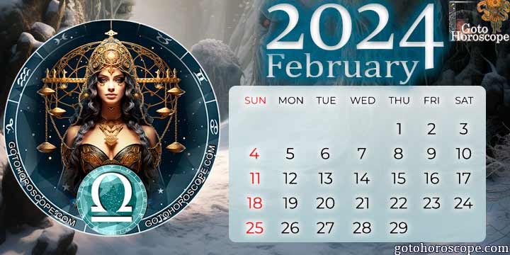 February 2024 Libra Monthly Horoscope