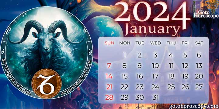 January 2024 Capricorn Monthly Horoscope