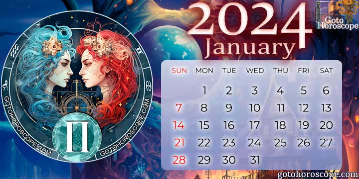 January 2024 Gemini Monthly Horoscope