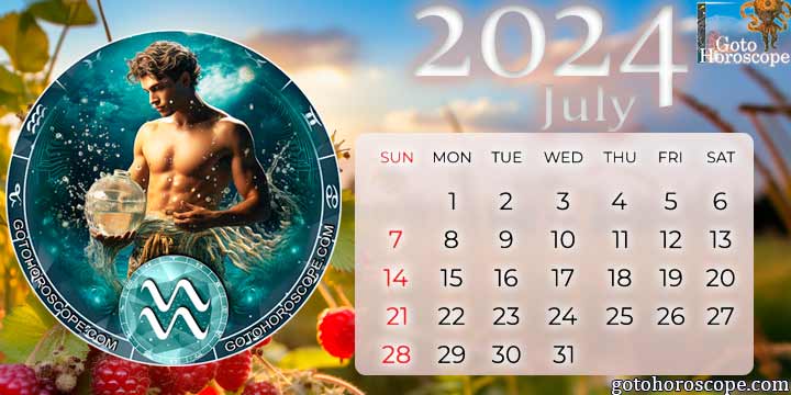 July 2024 Aquarius Monthly Horoscope