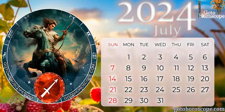 July 2024 Sagittarius Monthly Horoscope