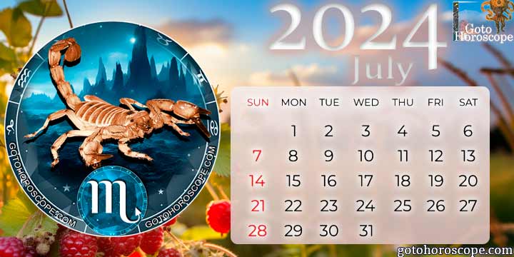 July 2024 Scorpio Monthly Horoscope
