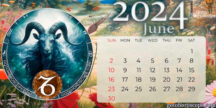 June 2024 Capricorn Monthly Horoscope