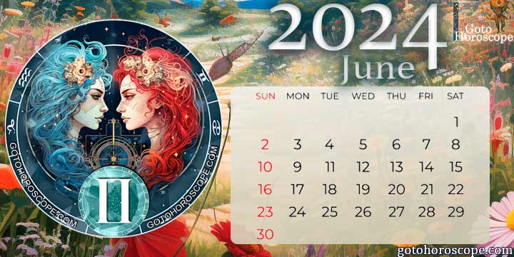 June 2024 Gemini Monthly Horoscope
