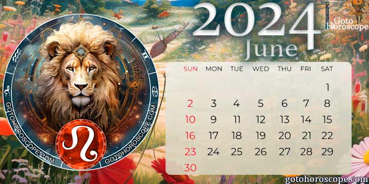 June 2024 Leo Monthly Horoscope