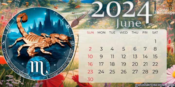 June 2024 Scorpio Monthly Horoscope