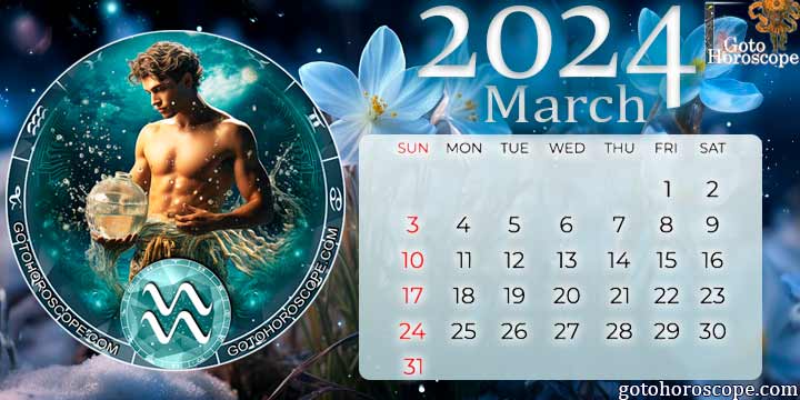 March 2024 Aquarius Monthly Horoscope