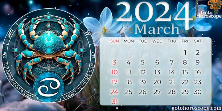 March 2024 Cancer Monthly Horoscope