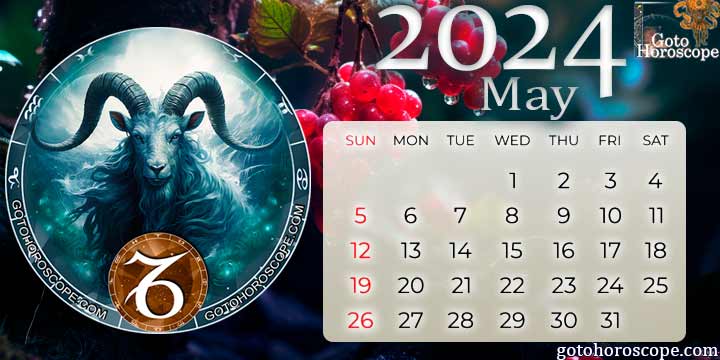 May 2024 Capricorn Monthly Horoscope