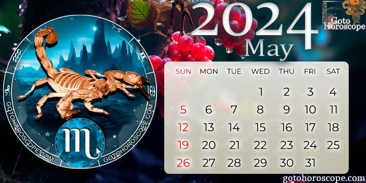 May 2024 Scorpio Monthly Horoscope