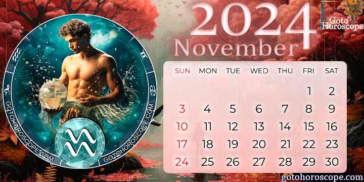 November 2024 Aquarius Monthly Horoscope
