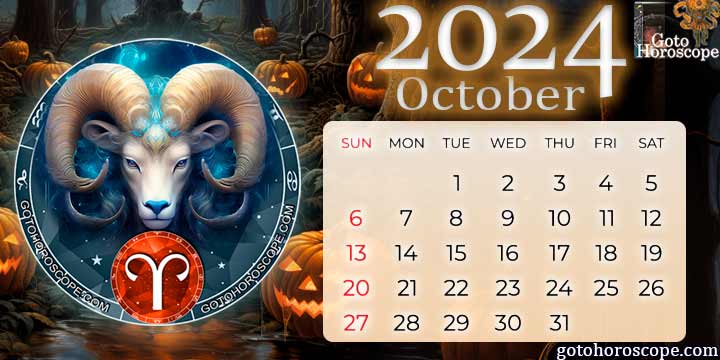 October 2024 Aries Monthly Horoscope