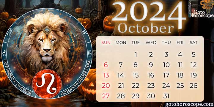 October 2024 Leo Monthly Horoscope