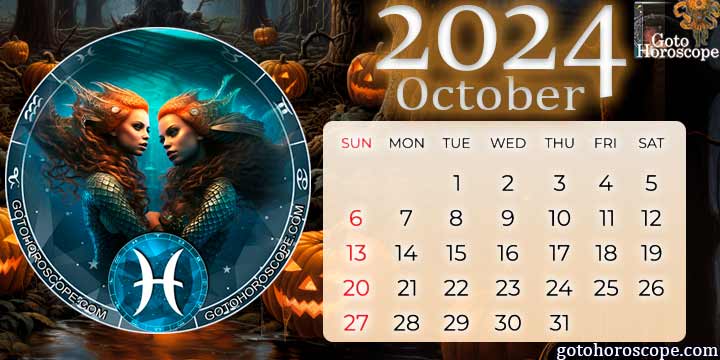 October 2024 Pisces Monthly Horoscope