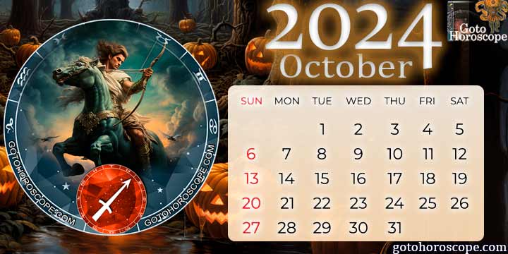 October 2024 Sagittarius Monthly Horoscope