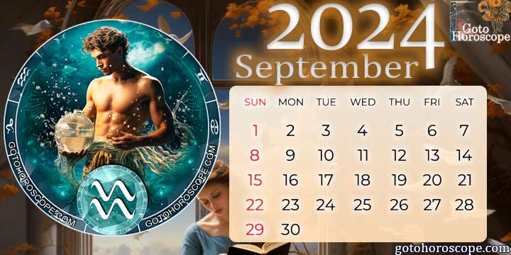 September 2024 Aquarius Monthly Horoscope