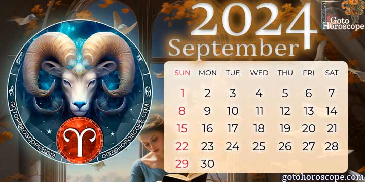 September 2024 Aries Monthly Horoscope